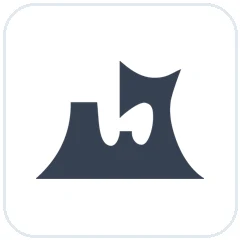 青森県の形をモチーフにしたマークのイメージ