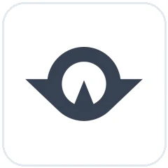 山口の頭文字を図案化した山口県のマーク